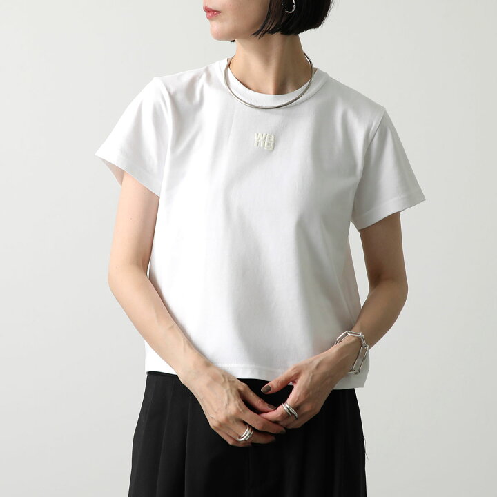 楽天市場】 ALEXANDER WANG アレキサンダーワン Tシャツ ESSENTIAL JSY  