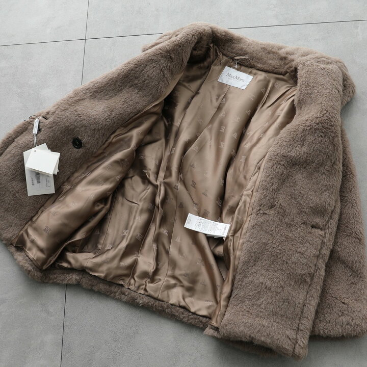 楽天市場】MAX MARA マックスマーラ テディベアコート ESPERO エスペロ 