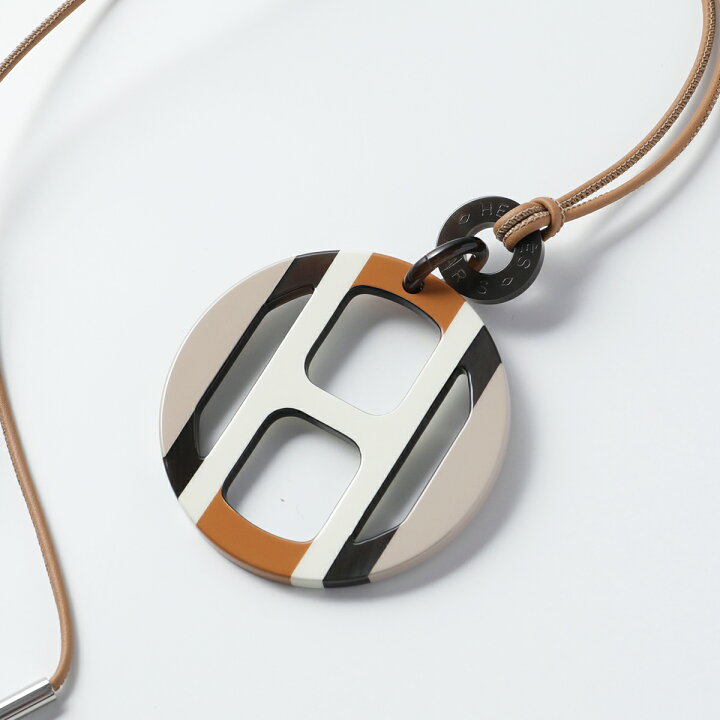 楽天市場】HERMES エルメス ネックレス H EQUIPE エキップ  