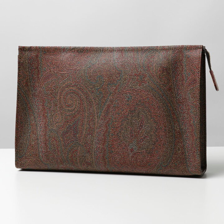楽天市場】ETRO エトロ 00053 8007 クラッチバッグ PVC ペイズリー柄 