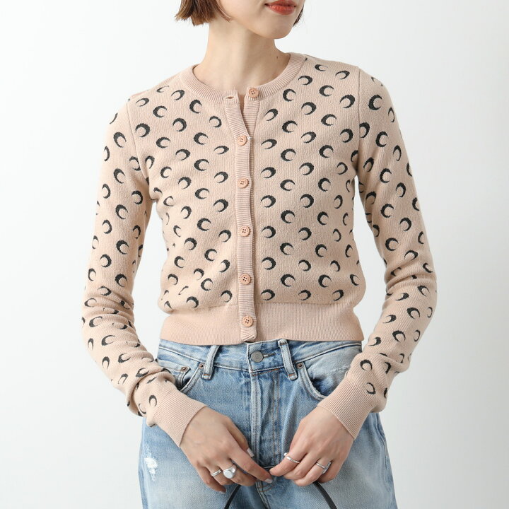 楽天市場】Marine Serre マリーン セル カーディガン Moon Jacquard 