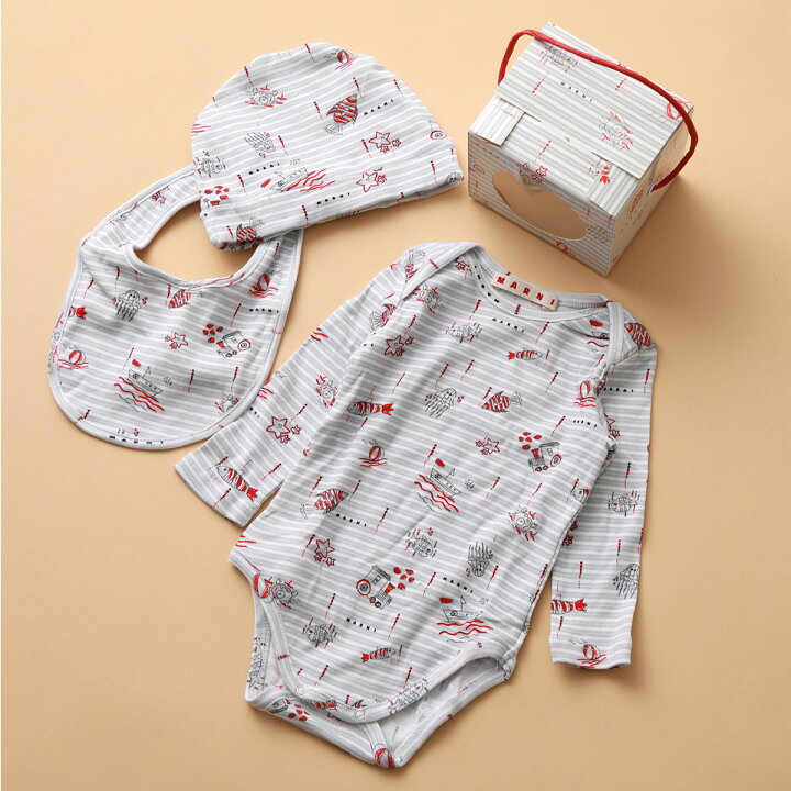 楽天市場】MARNI KIDS マルニ キッズ ベビー ギフトセット M01249 