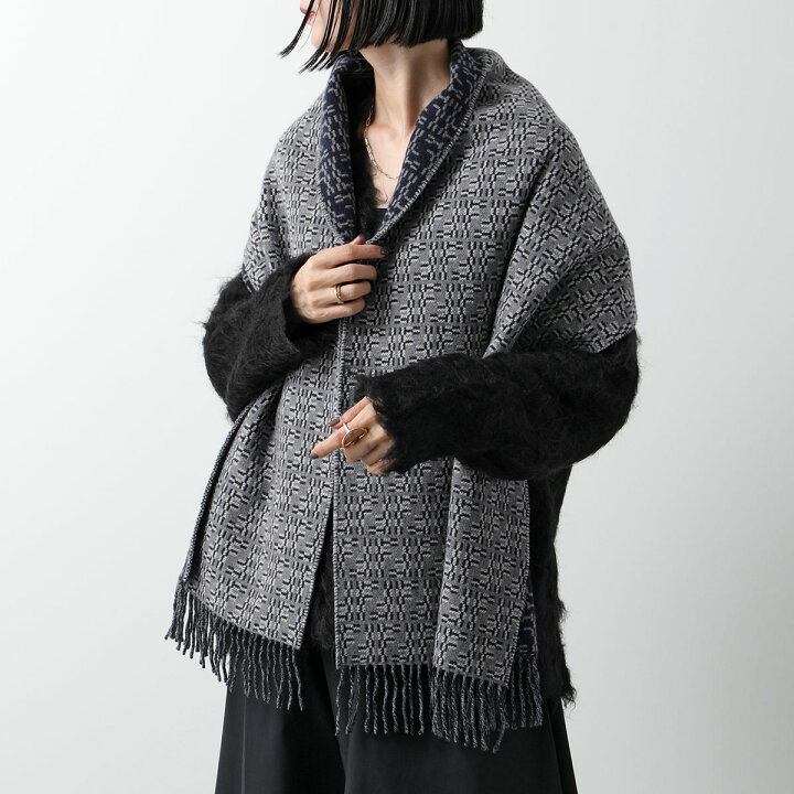楽天市場】FENDI フェンディ マフラー FXS472 ASN1 レディース FF 