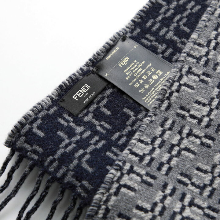 楽天市場】FENDI フェンディ マフラー FXS472 ASN1 レディース FF 