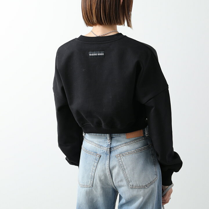 楽天市場】 Marine Serre マリーン セル トレーナー Moon Logo Fleece 