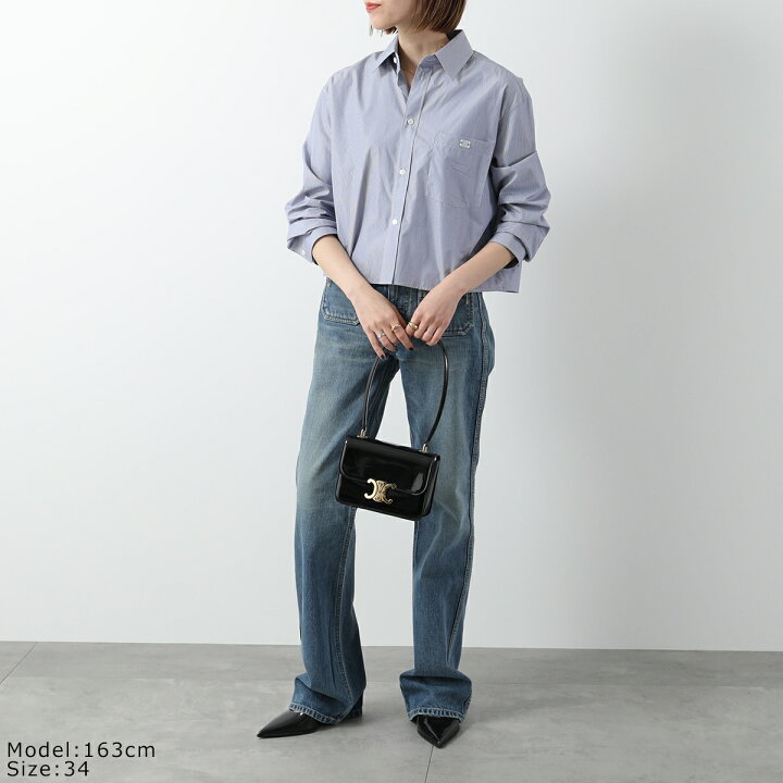 楽天市場】CELINE セリーヌ 長袖 シャツ 830W2C837.01NQ レディース 