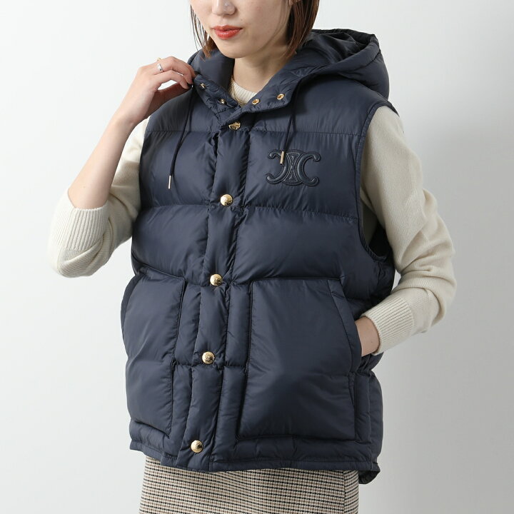 楽天市場】CELINE セリーヌ 中綿 ベスト 906V2W23B.07MR レディース 