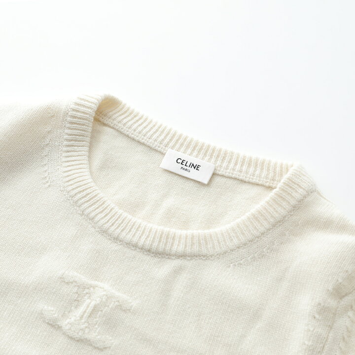 楽天市場】CELINE セリーヌ セーター RY02N317V.01OW レディース  