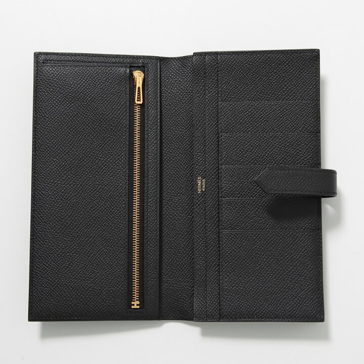 楽天市場】HERMES エルメス 二つ折り長財布 Bearn Souffle ベアン 