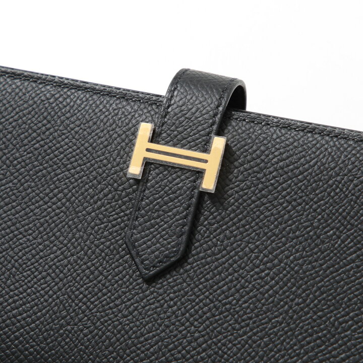 楽天市場】HERMES エルメス 二つ折り長財布 Bearn Souffle ベアン  