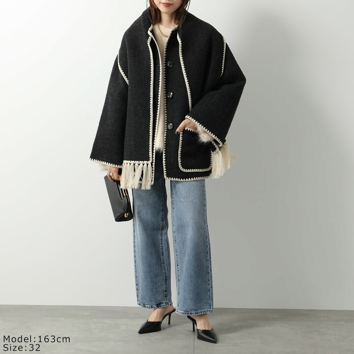 楽天市場】Toteme トーテム ジャケット EMBROIDERED SCARF JACKET 