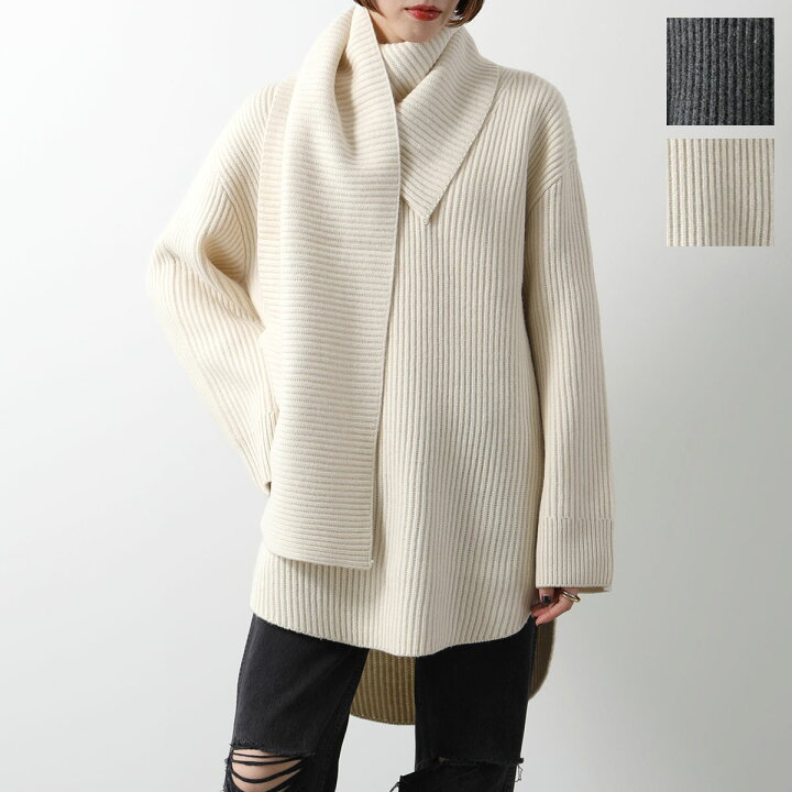 楽天市場】Toteme トーテム セーター Long scarf knit WRT0364 YA0007  