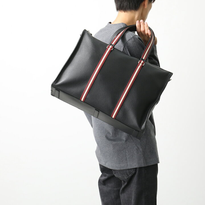 楽天市場】BALLY バリー トートバッグ CODE ZIP TOTE メンズ 