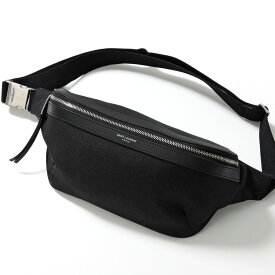 SAINT LAURENT サンローラン ボディバッグ 557831 FAE94 メンズ レディース ウエストポーチ ベルトバッグ キャンバス 1000 557831FAE941000