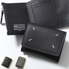 MAISON MARGIELA マルジェラ 三つ折り財布 SA3UI0010 P4455 メンズ レザー スモール ミニ財布 カラー4色 SA3UI0010P4455T8013