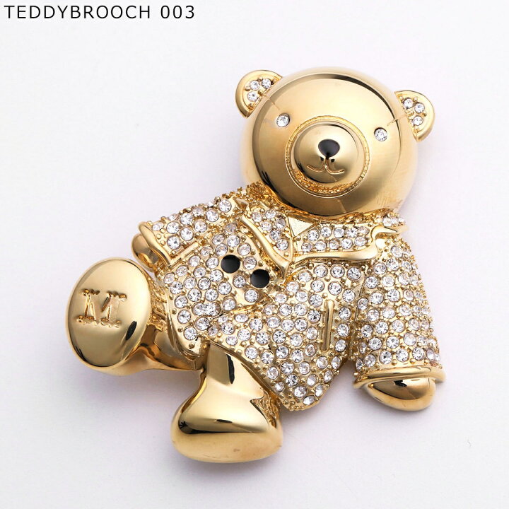 楽天市場】MAX MARA マックスマーラ ブローチ TEDDYBROOCH SHINY 