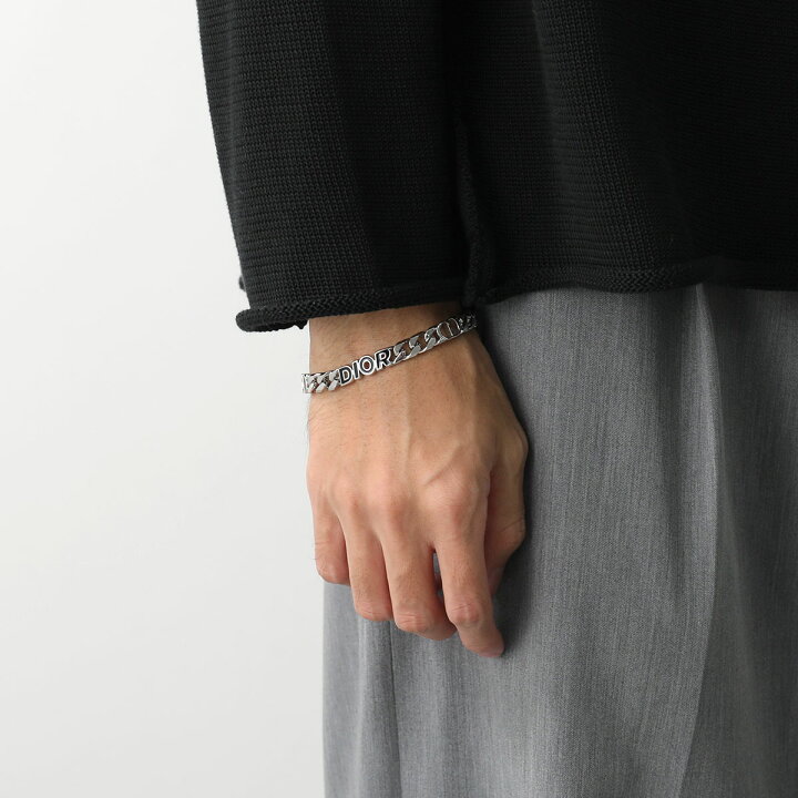 楽天市場】Dior ディオール ITALIC チェーンリンク ブレスレット  