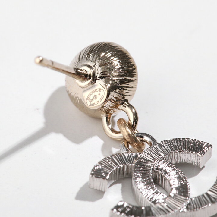 楽天市場】CHANEL シャネル ピアス ABE547 B18381 レディース ココ 