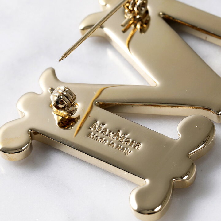 楽天市場】MAX MARA マックスマーラ ブローチ BATH2 MBROOCH バス 