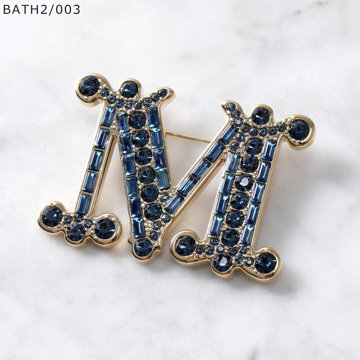 楽天市場】MAX MARA マックスマーラ ブローチ BATH2 MBROOCH バス 