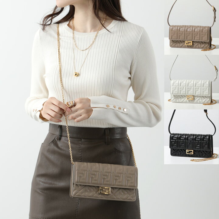 楽天市場】FENDI フェンディ ショルダーバッグ WALLET ON CHAIN 8M0498 