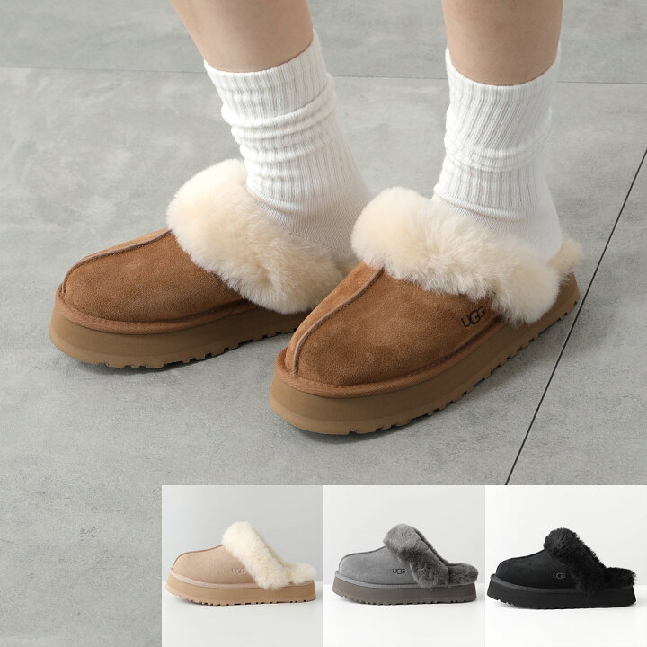 楽天市場】UGG アグ スリッポン W DISQUETTE ディスケット 1122550 