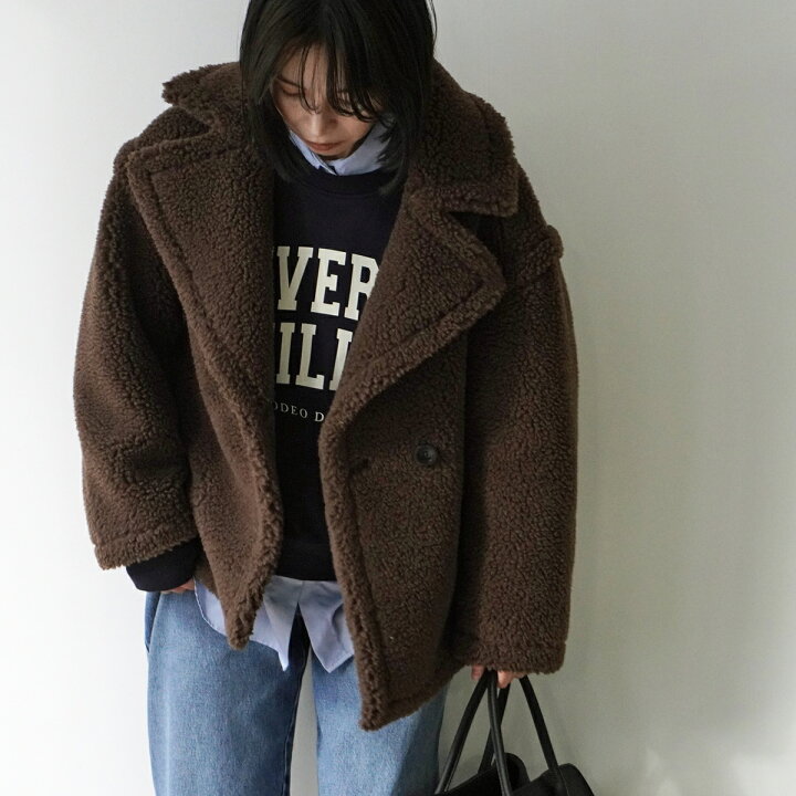 楽天市場】NUS ヌース ボアジャケット テディベア 34524 レディース 