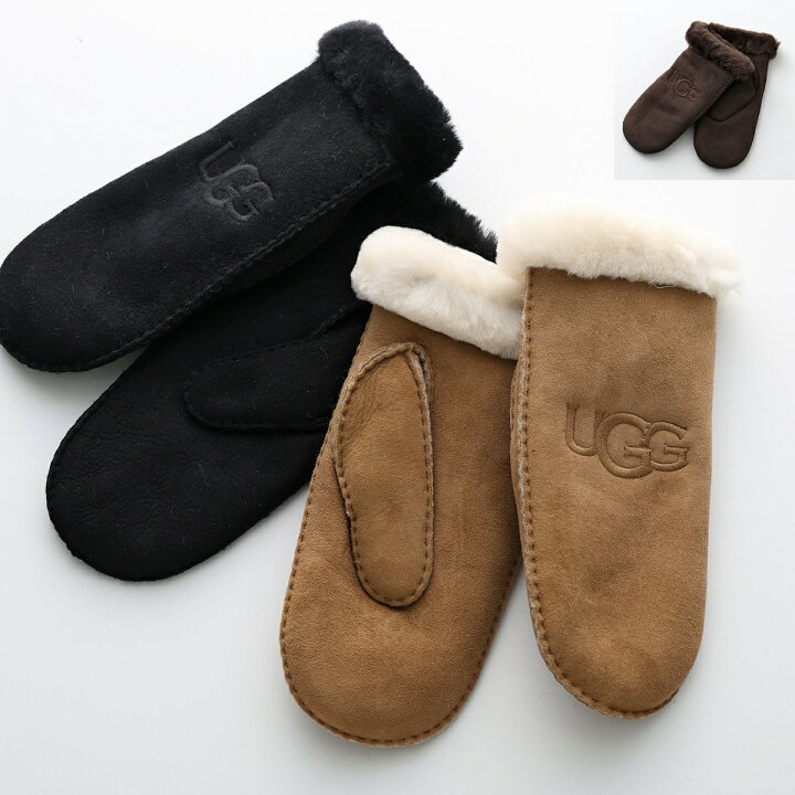 楽天市場】UGG アグ グローブ EMBROIDER MITTEN エンブロイダー ミトン 