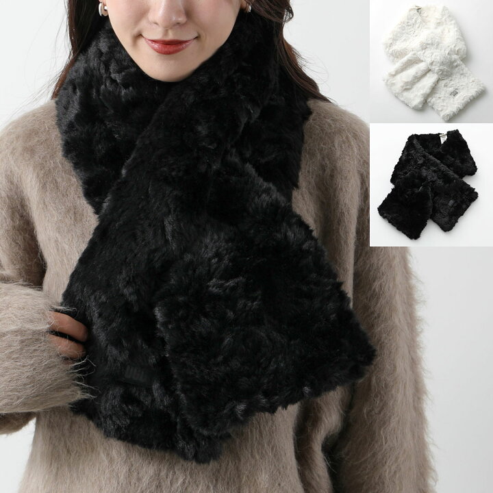 楽天市場】UGG アグ マフラー FUR PULL THROUGH SCARF ファー プル 
