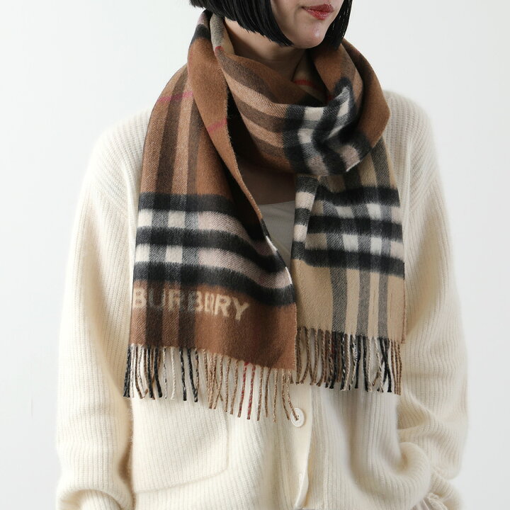 楽天市場】BURBERRY バーバリー マフラー MU GNT CHK LTL SPT SCF  