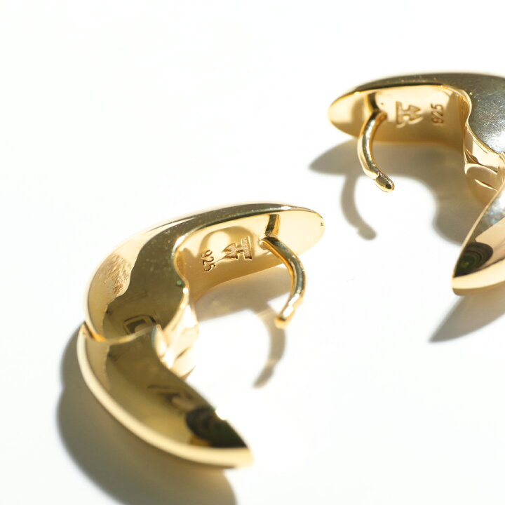 楽天市場】TOMWOOD トムウッド ピアス Pebble Hoops Small Gold ぺブル 