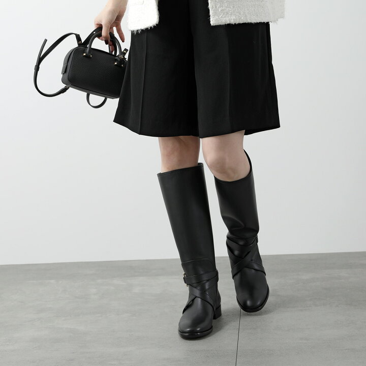 楽天市場】FERRAGAMO フェラガモ ロングブーツ SARAH サラ 726392 