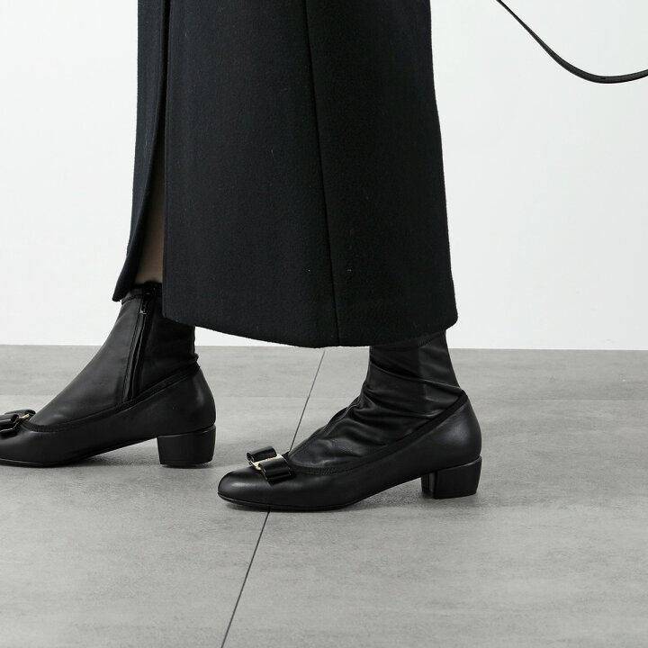 フェラガモ ブーツ Fウェッジ パンプス ferragamo 