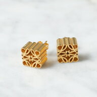 LOEWE ロエベ ピアス ANAGRAM STUD アナグラム スタッド J821239X04 レディース アクセサリー シルバー92…