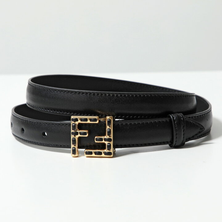 楽天市場】FENDI フェンディ FFベルト 8C0648 ASUP レディース レザー  