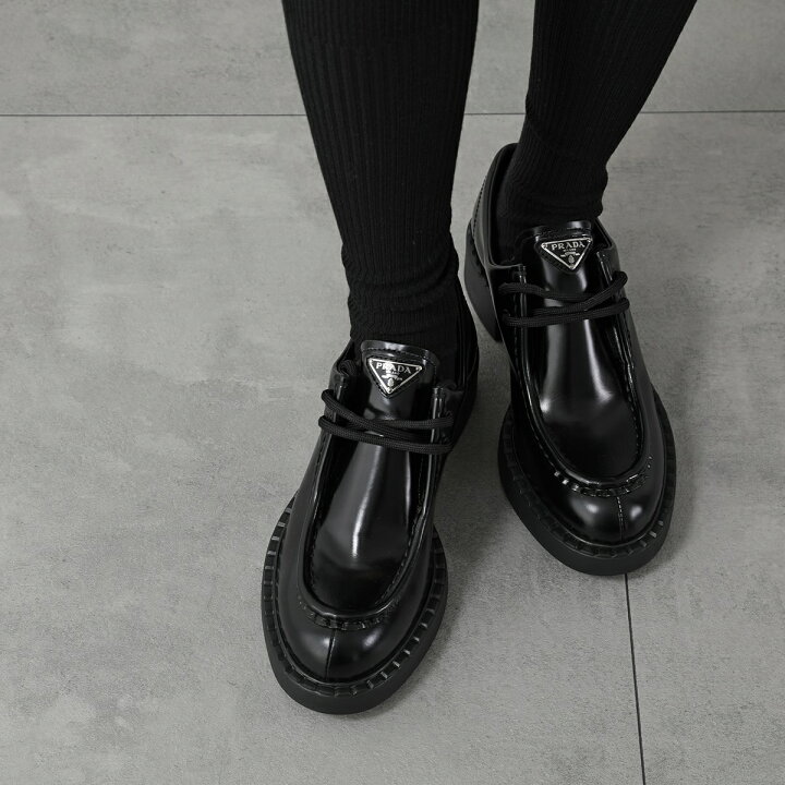 楽天市場】PRADA プラダ レースアップシューズ 1E249N 055 レディース  