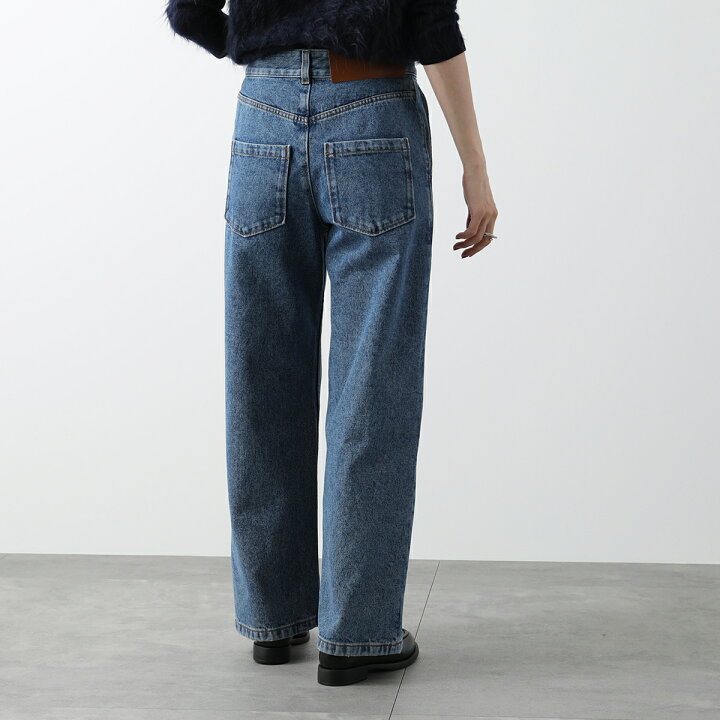 楽天市場】LOEWE ロエベ ジーンズ ANAGRAM BAGGY S359Y11X50  