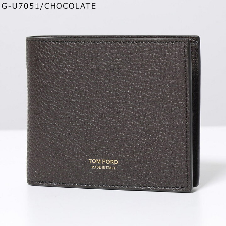 楽天市場】TOM FORD トムフォード 二つ折り財布 Y0278 LCL158 メンズ  