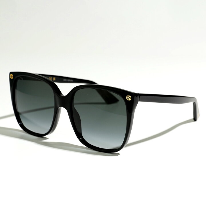 楽天市場】GUCCI グッチ サングラス GG0022S レディース スクエア型  