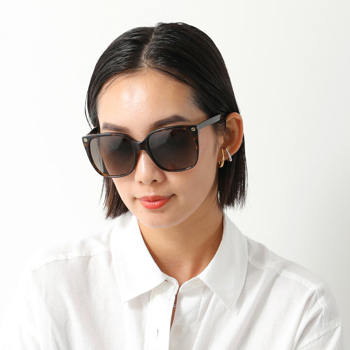 楽天市場】GUCCI グッチ サングラス GG0022S レディース スクエア型  