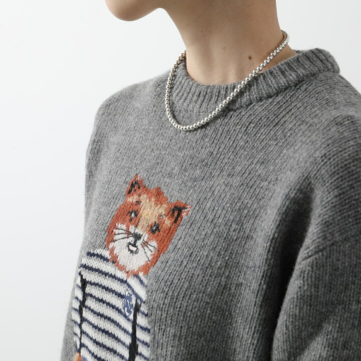 楽天市場】MAISON KITSUNE メゾンキツネ セーター DRESSED FOX  