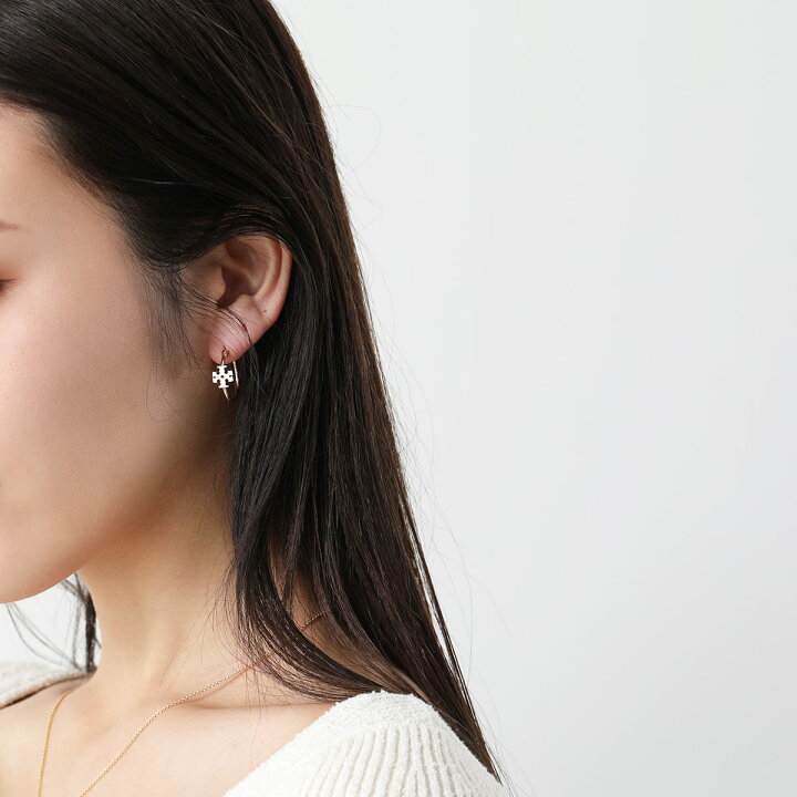 楽天市場】TORY BURCH トリーバーチ フープピアス SMALL ELEANOR HOOP 