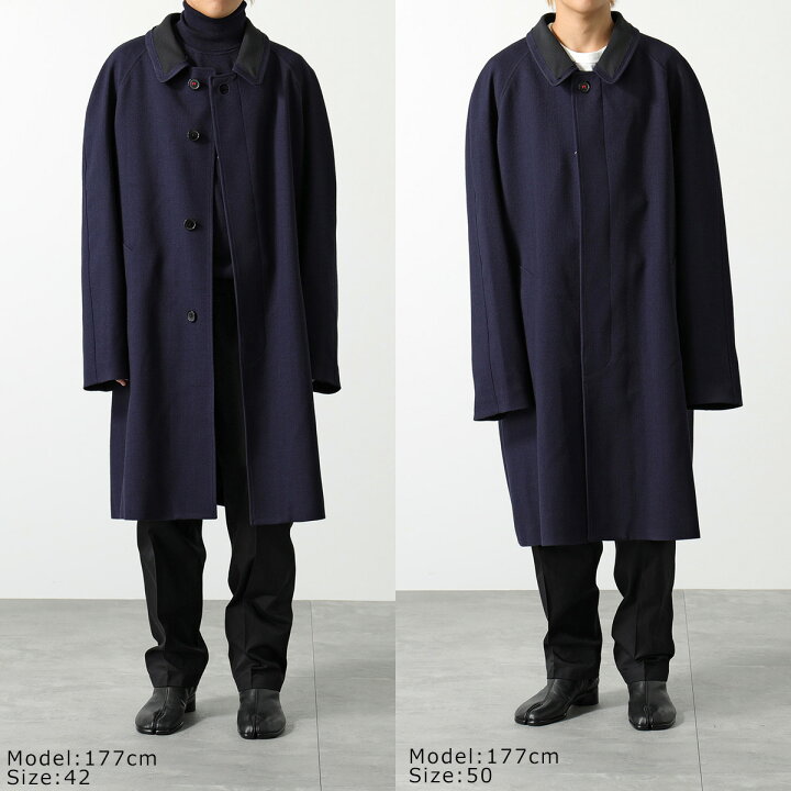 楽天市場】MAISON MARGIELA メゾンマルジェラ 4 14 ステンカラーコート 