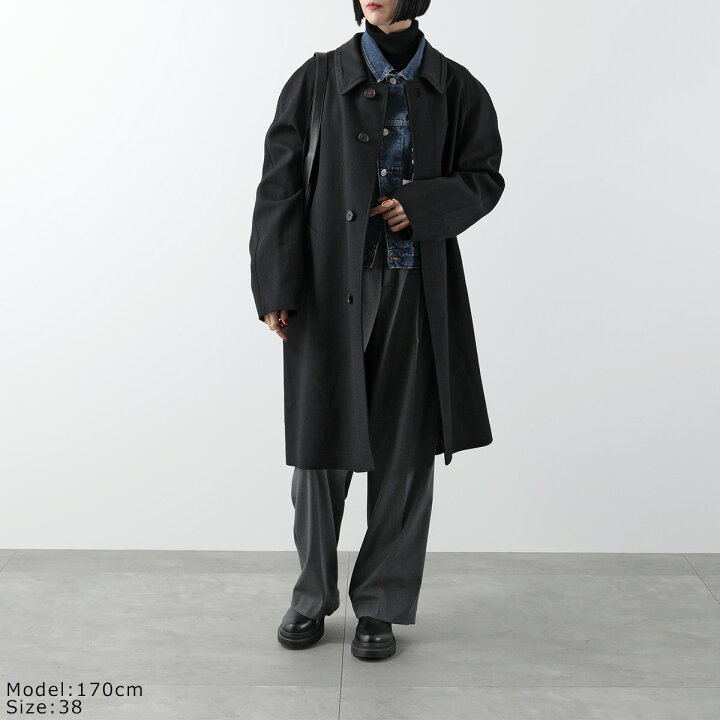 楽天市場】MAISON MARGIELA メゾンマルジェラ 4 14 ステンカラーコート 