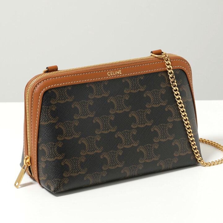 楽天市場】CELINE セリーヌ ショルダーバッグ TRIOMPHE トリオンフ  