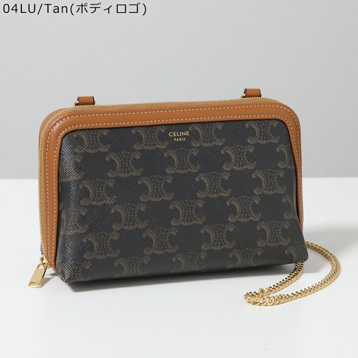楽天市場】CELINE セリーヌ ショルダーバッグ TRIOMPHE トリオンフ 