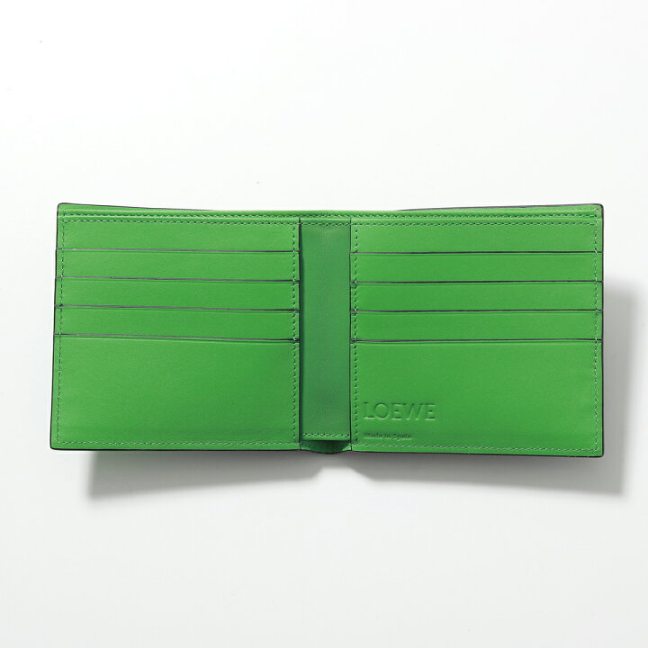楽天市場】LOEWE ロエベ 二つ折り財布 C314302X01 メンズ レザー 切替 