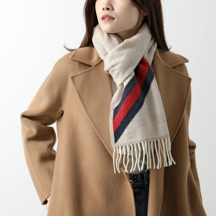 楽天市場】GUCCI グッチ マフラー 570603 3G200 3GB18 レディース GG 