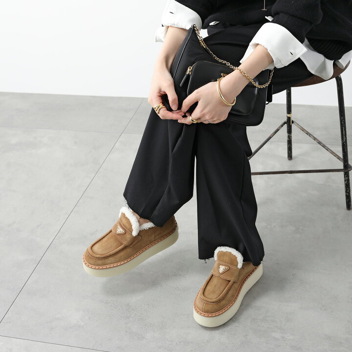楽天市場】PRADA プラダ ローファー 1D717N FZG50 レディース 