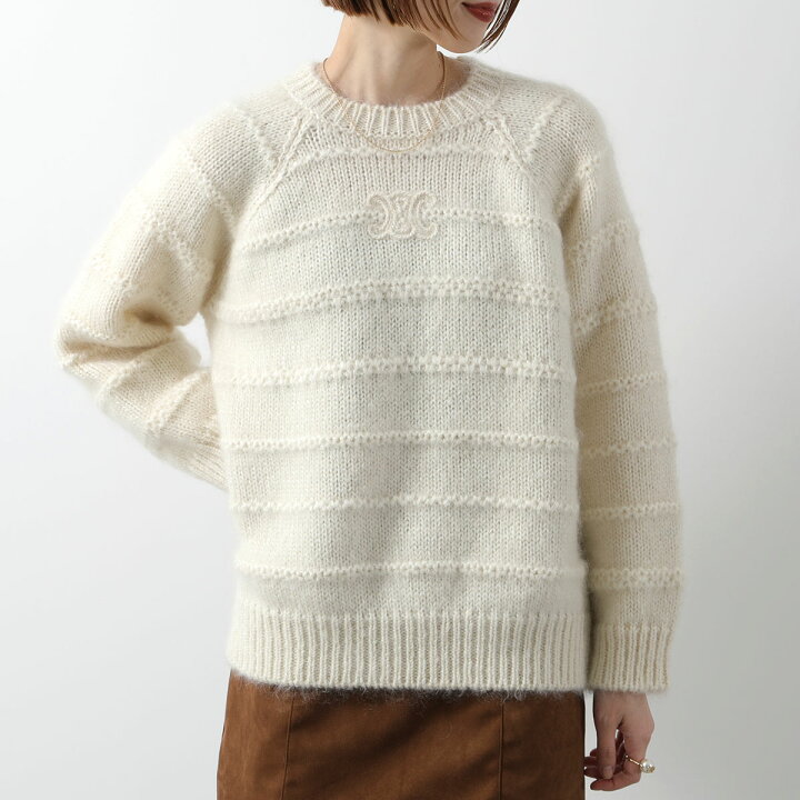 楽天市場】CELINE セリーヌ セーター 2AE3N743X.01OW レディース  